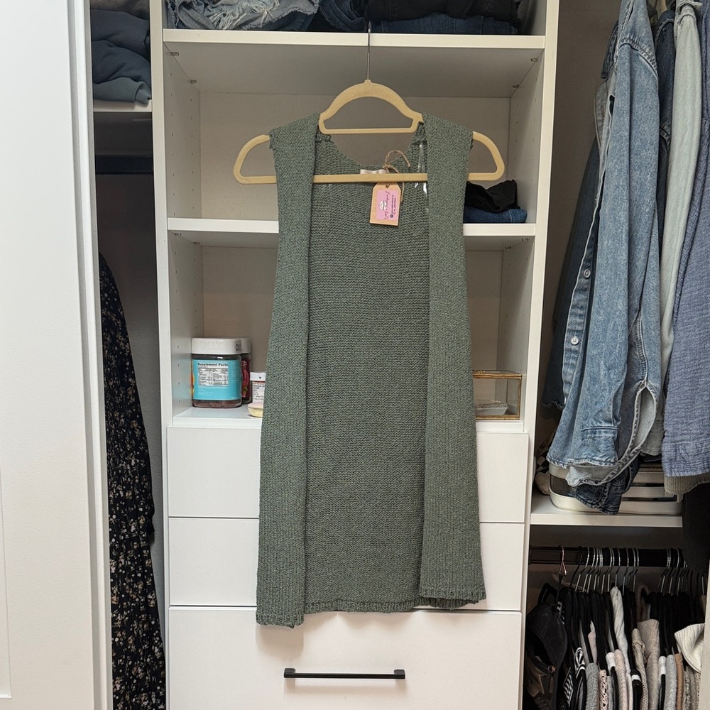 BE COOL Olive Green Vest